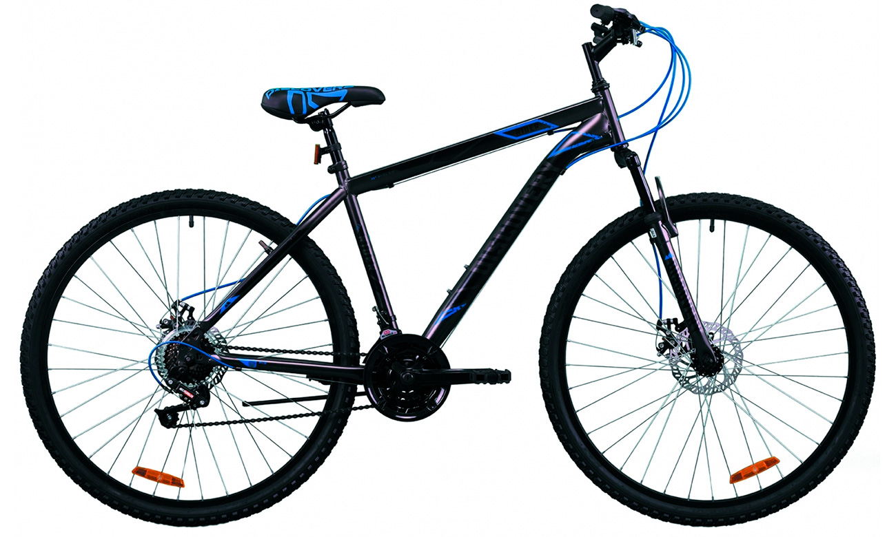 Фотография Велосипед Discovery RIDER DD 29" (2020) 2020 Серо-черный
